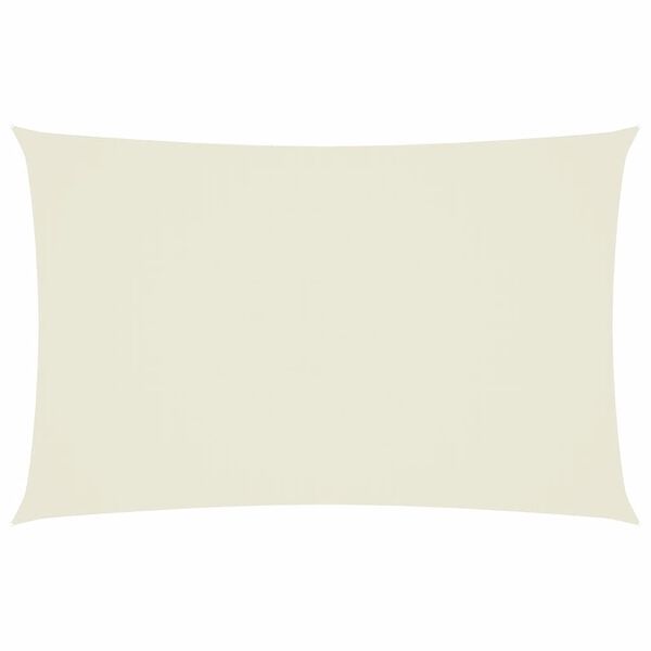 vidaXL サンシェードセイル 2x4.5m 長方形 オックスフォード生地 クリーム