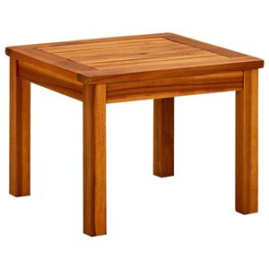 vidaXL ガーデンコーヒーテーブル 45x45x36cm アカシア無垢材