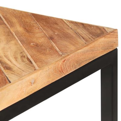 vidaXL ダイニングテーブル 200x90x76cm アカシア無垢材＆マンゴー無垢材