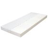 vidaXL マットレス 90x200cm 7ゾーン ポリウレタンフォーム製 10cm H2 H3