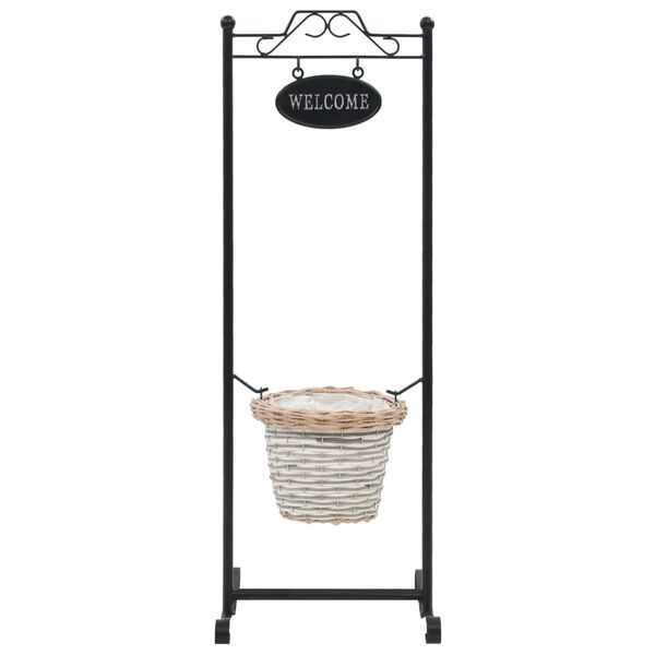 vidaXL プラントスタンド 粉体塗装加工鉄フレーム