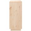 vidaXL サイドボード 70x34x80 cm 無垢材 パイン材