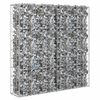 vidaXL ガビオンウォール カバー付き 亜鉛メッキ鋼製 80x20x100cm