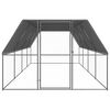 vidaXL 屋外鶏小屋 3x8x2m 亜鉛メッキ鋼製
