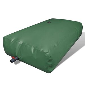 vidaXL 折りたたみ式蛇口付きウォータータンク 100L PVC製