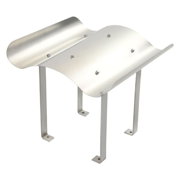 vidaXL 煙突の笠 ステンレススチール製 60 x 80 x 39 cm