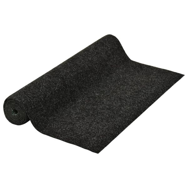 vidaXL 人工芝 スタッド付き 3x1m アントラシート