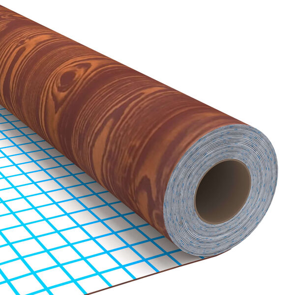 vidaXL 家具フィルム 裏面接着剤付き 2点 アカシア 500x90cm PVC製