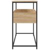 vidaXL コンソールテーブル ソノマオーク 100x40x75 cm エンジニアードウッド