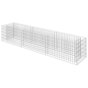 vidaXL カビオン レイズドベッド 亜鉛メッキ鋼製 270x50x50cm