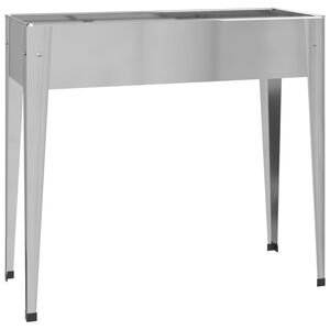 vidaXL ガーデンプランター 100.5x40.5x90cm 亜鉛メッキ鋼製