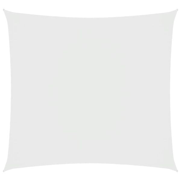vidaXL サンシェードセイル 4.5x4.5m 角型 オックスフォード生地 ホワイト