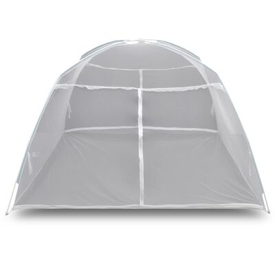 vidaXL キャンプ用テント 200x180x150 cm グラスファイバー ホワイト