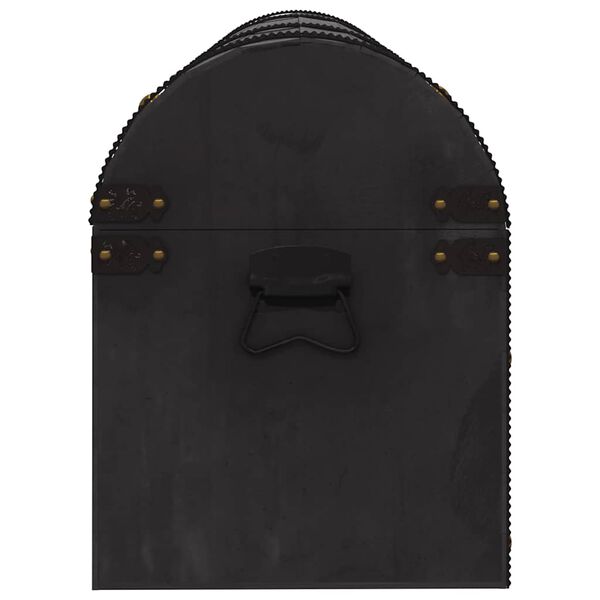 vidaXL 収納チェスト 無垢材 ヴィンテージ調 120x30x40cm