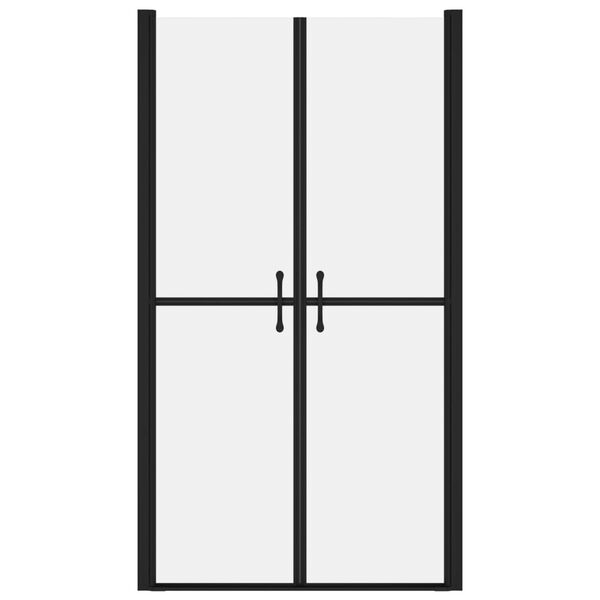 vidaXL シャワードア つや消し ESG製 (83-86)x190 cm