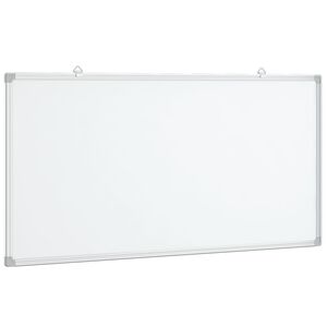 vidaXL マグネット式ホワイトボード 60x30x1.7cm アルミニウム製