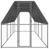 vidaXL 屋外鶏小屋 2x8x2m 亜鉛メッキ鋼製