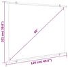 vidaXL プロジェクタースクリーン 60インチ 4:3