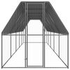 vidaXL 屋外鶏小屋 2x10x2m 亜鉛メッキ鋼製