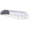 vidaXL 屋外鶏小屋 3x16x2 m 亜鉛メッキ鋼製