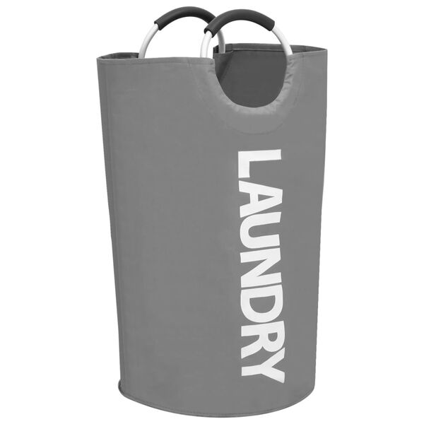 vidaXL ランドリーソーター グレー