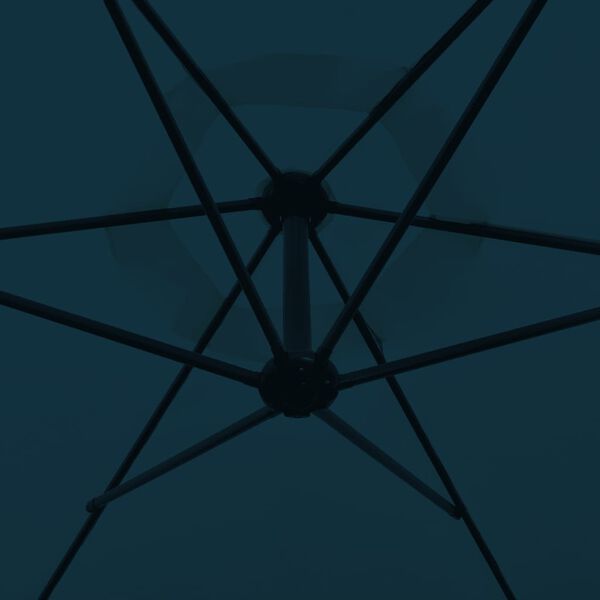 vidaXL カンチレバー ガーデンパラソル 3 m ブルー