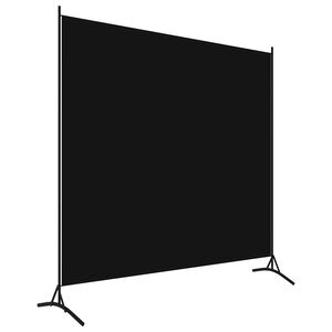 vidaXL 間仕切り ブラウン 175x180cm 布製