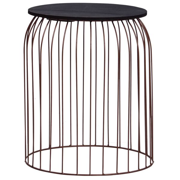 vidaXL コーヒーテーブル 3点 コッパー