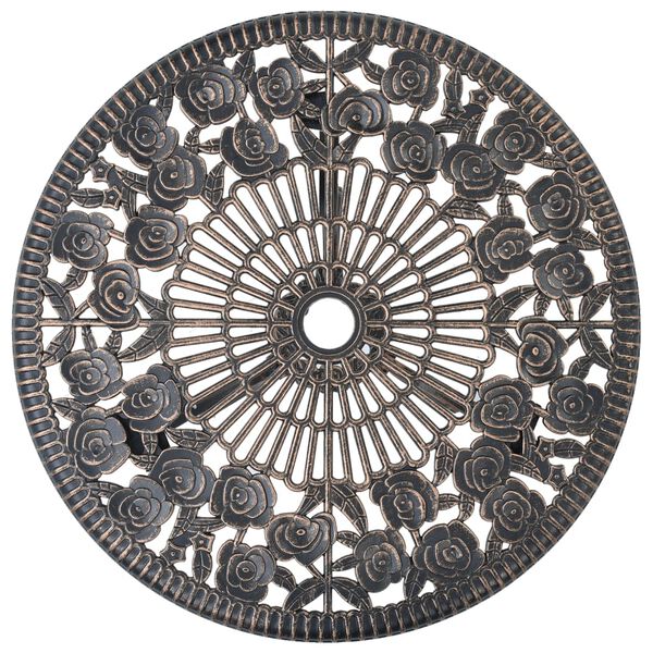 vidaXL ビストロ 3点セット アルミ鋳物