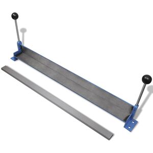 vidaXL 手動操作式 鋼板折曲げ機 760mm