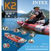 INTEX Intex インフレータブルカヤック「Excursion Pro 」384x94x46cm 68309NP