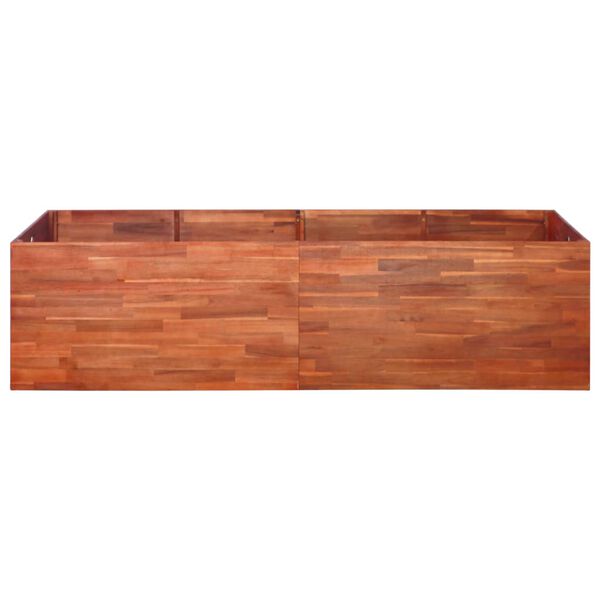 vidaXL ガーデンレイズドベッド アカシア材 200x50x50cm