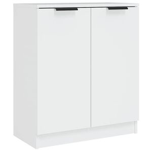 vidaXL サイドボード ホワイト 60x30x70cm エンジニアリングウッド