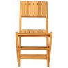 vidaXL 折りたたみ椅子 8脚セット 47x62x90cm 無垢材チーク材