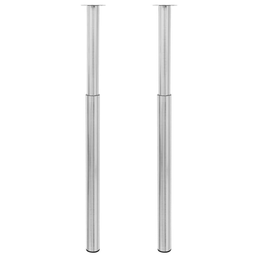 【特価商品】vidaXL 伸縮式テーブル脚 2点 ステンレススチール 710〜1 vidaXL 伸縮式テーブル脚 2点 ステンレススチール 710〜1100mm | vidaXL.jp