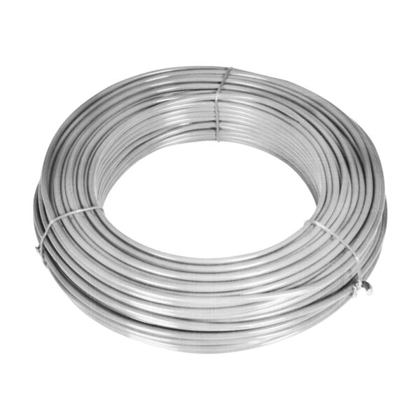 vidaXL 金網フェンス 支柱付き 亜鉛メッキスチール製 25x1.25m シルバー