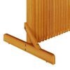 vidaXL プライバシースクリーン ブラウン 79.5 x 50 x 150 cm アカシア無垢材