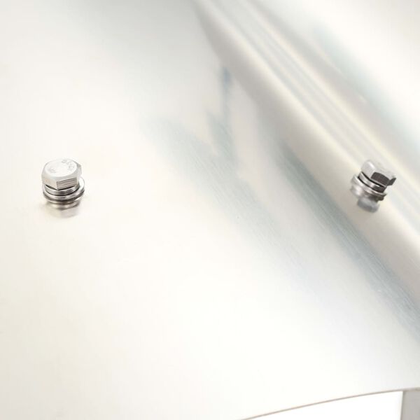 vidaXL 煙突の笠 ステンレススチール製 60 x 80 x 39 cm