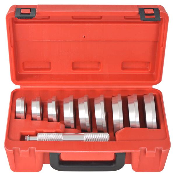 vidaXL ホイールベアリングレース＆シールドライバー 10点セット