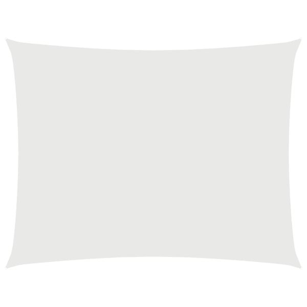 vidaXL サンシェードセイル 2x3m 長方形 オックスフォード生地 ホワイト