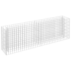 vidaXL カビオン レイズドベッド 亜鉛メッキ鋼製 180x30x60cm