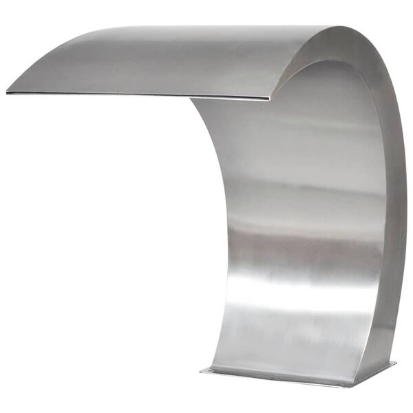 vidaXL ウォーターフォール プール噴水 ステンレススチール製 45x30x60cm