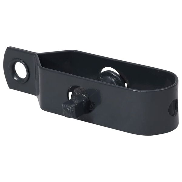 vidaXL フェンスワイヤーテンショナー 250点 100ｍｍ スチール製 アントラシート