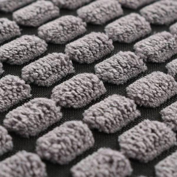 vidaXL クッション 2個セット ベロア 45x45cm グレー