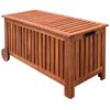 vidaXL ガーデン収納ボックス 118x52x58 cm 木製