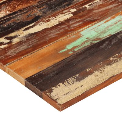 vidaXL テーブルトップ 長方形 60x120cm 25-27mm 無垢の再生木材