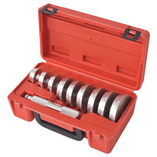 vidaXL ホイールベアリングレース＆シールドライバー 10点セット