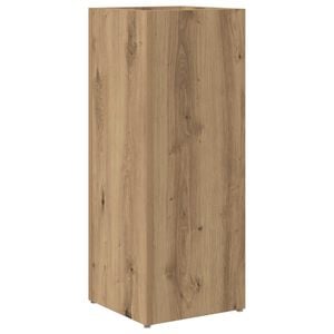 vidaXL 傘立て ストレージ付き アーティザンオーク 25 x 24.5 x 64 cm エンジニアードウッド
