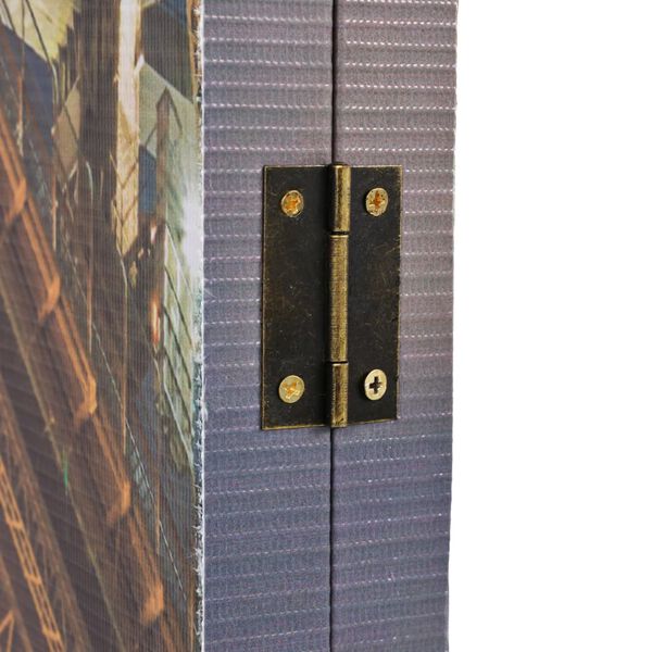 vidaXL 折りたたみ式ルームディバイダー 160x170cm シドニーハーバーブリッジ