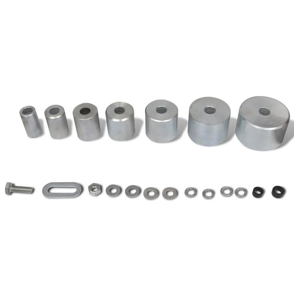 vidaXL 手動操作式 ベンチ掛け式 鋼管折曲げ機